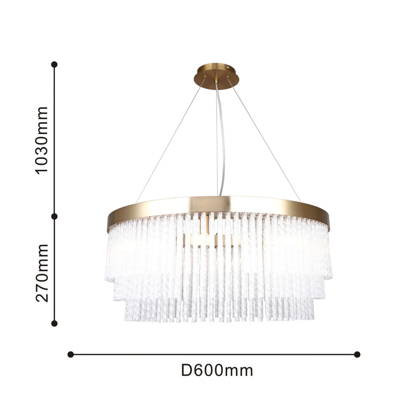 Купить Подвесная люстра Favourite 4189-8P