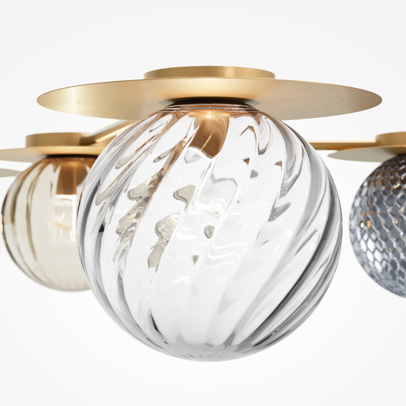 Купить с доставкой по Москве и России Накладная люстра Maytoni MOD291CL-04BS1