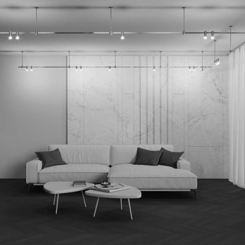 Светильник на шине Maytoni Technical TR145-1-3W3K-W-BS в интернет магазине Гет Лайт