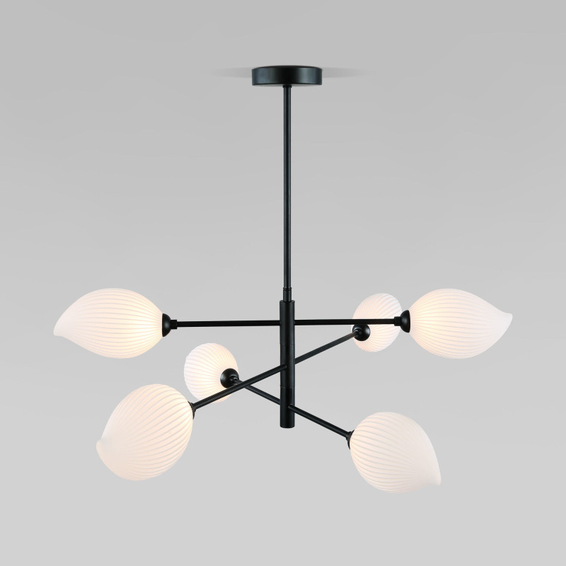 Фото Люстра на штанге Eurosvet 30189/6 черный