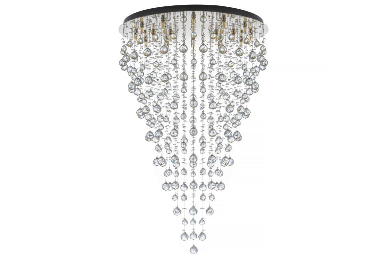 Каскадная люстра Arti Lampadari Flusso H 1.4.80.615 N Каскадная люстра Arti Lampadari Flusso H 1.4.80.615 N