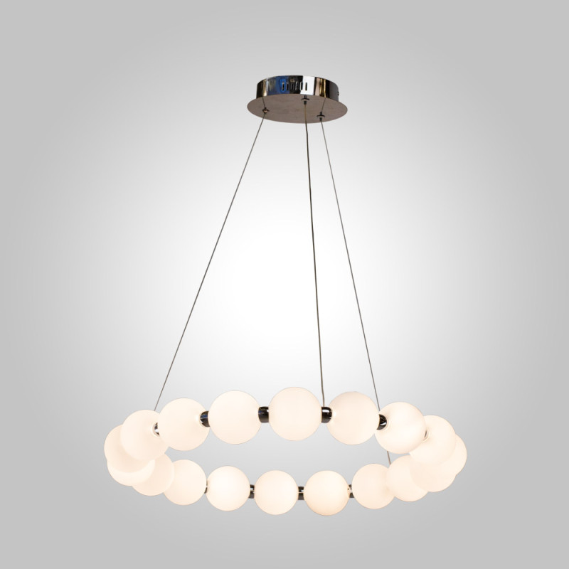 Подвесная люстра AM Group PEARL-D600 CH в интернет магазине Гет Лайт