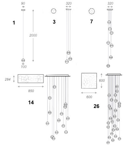 Купить с доставкой по Москве и России Подвесной светильник ImperiumLoft 85101-22