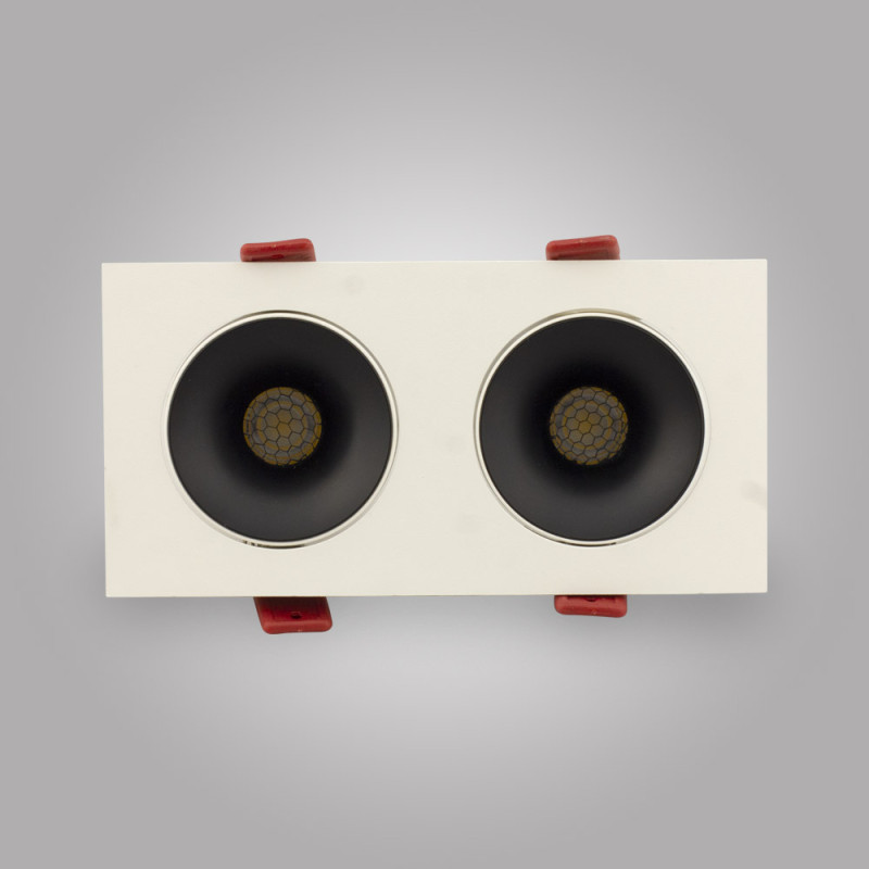 Купить Встраиваемый светильник AM Group AM480-2 BK+WH 15,4W