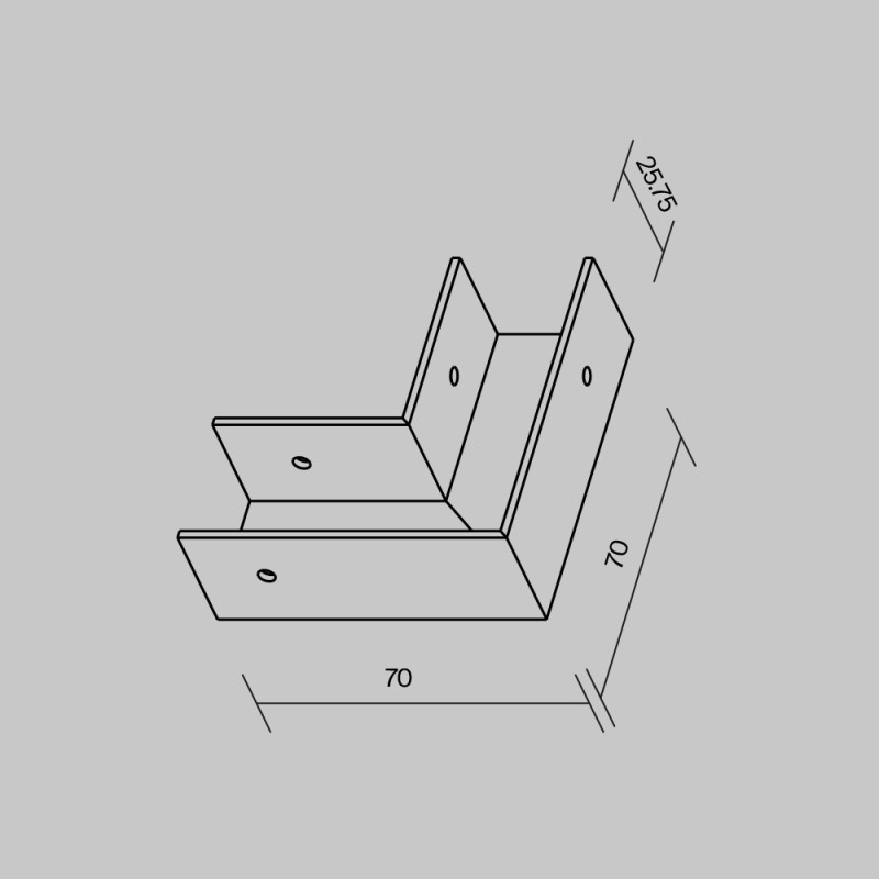 Соединитель профиля Maytoni O-TR001-AC90 Купить с доставкой по Москве и России Соединитель профиля Maytoni O-TR001-AC90