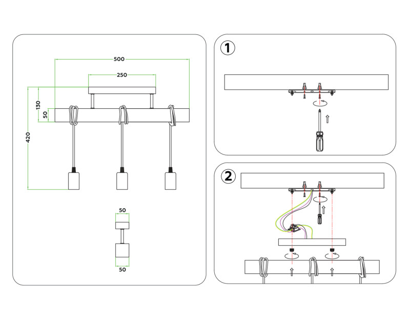 Подвесной светильник Ambrella Light TR8182 Купить с доставкой по Москве и России Подвесной светильник Ambrella Light TR8182