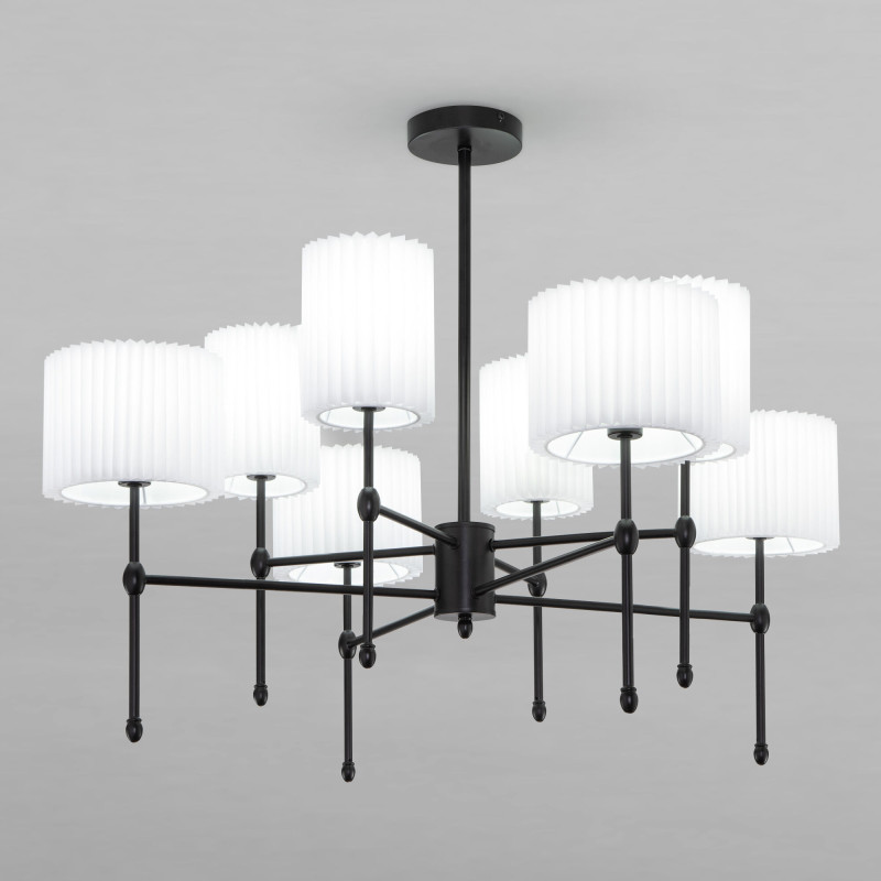 Фото Люстра на штанге Eurosvet 60162/8 черный