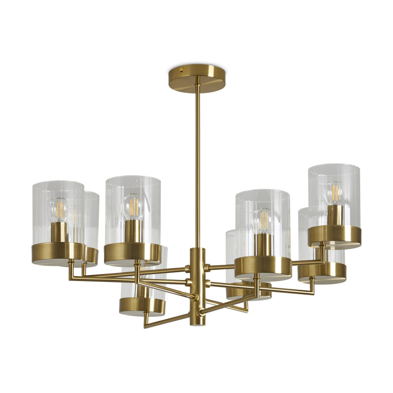 Люстра на штанге Freya FR5426PL-08BS Купить с доставкой по Москве и России Люстра на штанге Freya FR5426PL-08BS