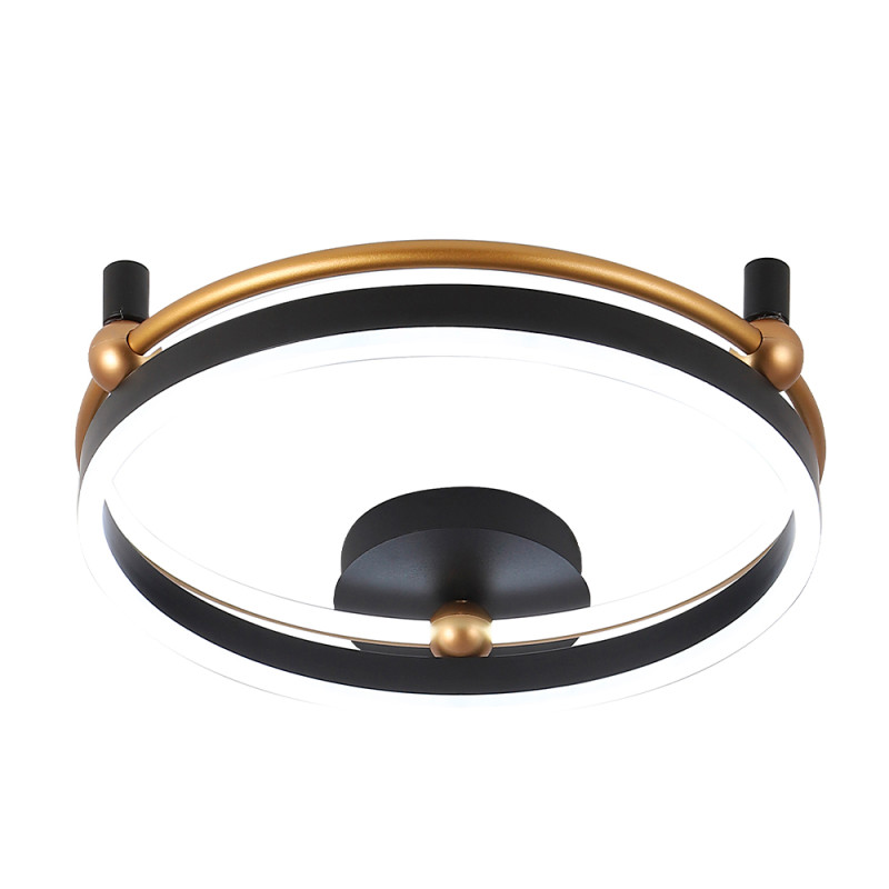 Накладной светильник Crystal Lux FERNANDO PL48W LED BLACK/GOLD Накладной светильник Crystal Lux FERNANDO PL48W LED BLACK/GOLD в интернет магазине Гет Лайт