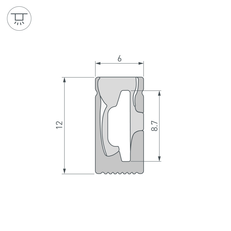 Купить Профиль Arlight 045782