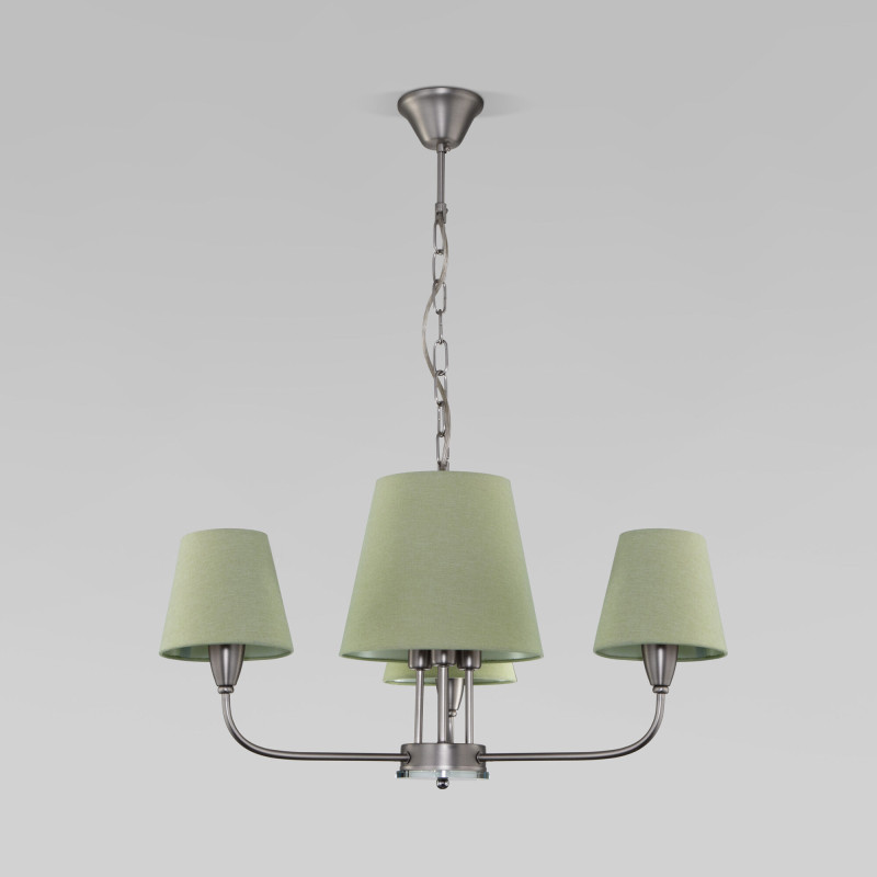 Подвесная люстра Eurosvet 60153/6 никель