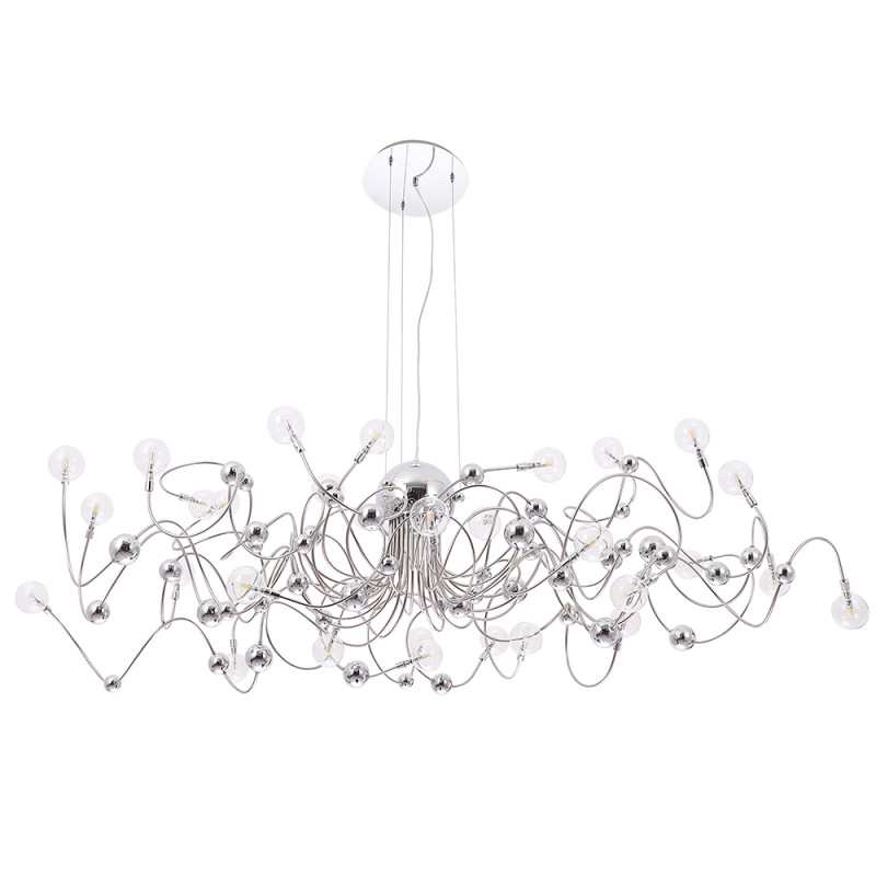 Фото Подвесная люстра Crystal Lux MEDUSA SP30 CHROME