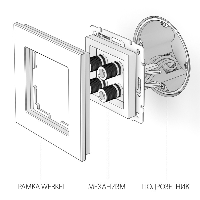 Розетка Werkel W1185003 Цена на Розетка Werkel W1185003