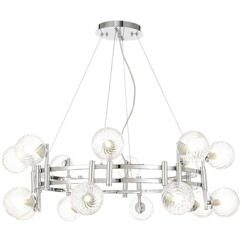 Купить Подвесная люстра Crystal Lux LUXURY SP16 CHROME