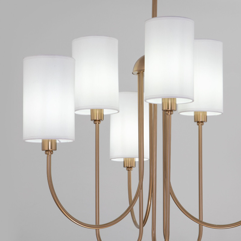 Подвесная люстра Eurosvet 60164/6 латунь в интернет магазине Гет Лайт