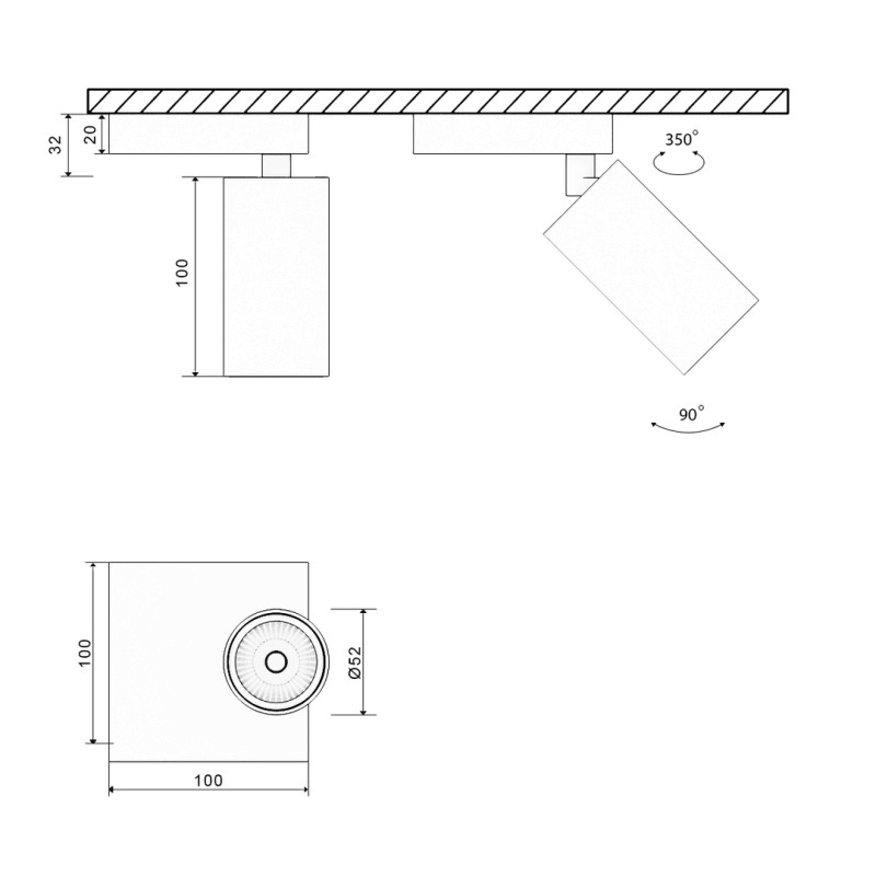 База накладная SWG pro MINI-VL-M11-WH Купить База накладная SWG pro MINI-VL-M11-WH