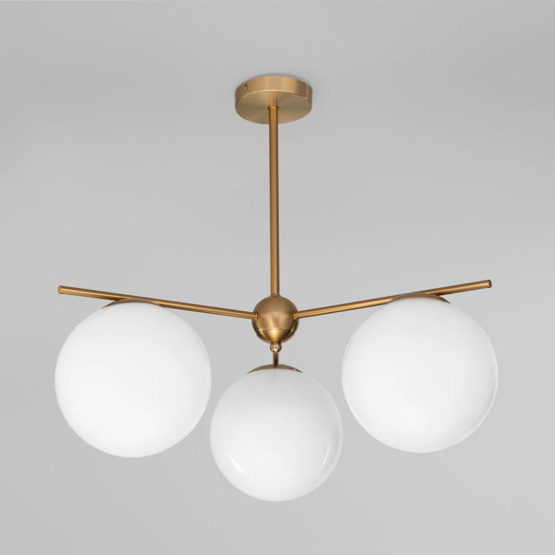 Купить Люстра на штанге Eurosvet 60147/3 латунь