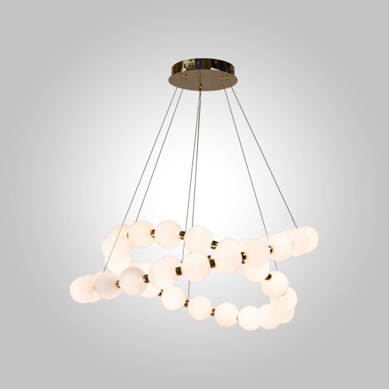 Подвесная люстра AM Group PEARL-D800+600 FGD