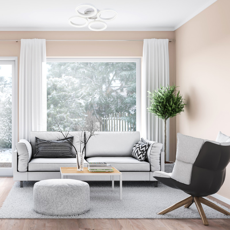 Купить с доставкой по Москве и России Накладная люстра Escada 10282/4LED