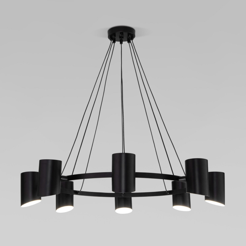 Подвесная люстра Eurosvet 70147/8 черный Купить Подвесная люстра Eurosvet 70147/8 черный