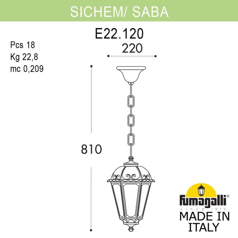 Fumagalli K22.120.000.VYF1R Fumagalli K22.120.000.VYF1R
