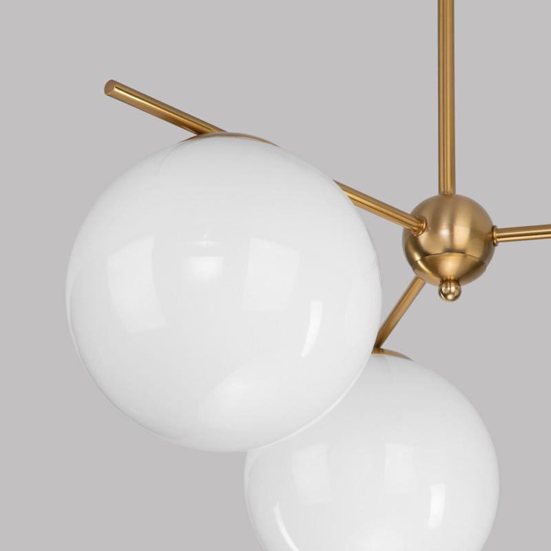 Люстра на штанге Eurosvet 60147/3 латунь в интернет магазине Гет Лайт