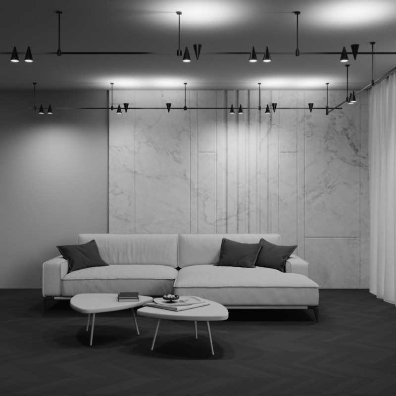 Светильник на шине Maytoni Technical TR146-1-5W3K-B в интернет магазине Гет Лайт