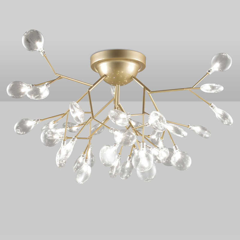 Накладная люстра Natali Kovaltseva GRACE 75126/36С GOLD SATIN Накладная люстра Natali Kovaltseva GRACE 75126/36С GOLD SATIN