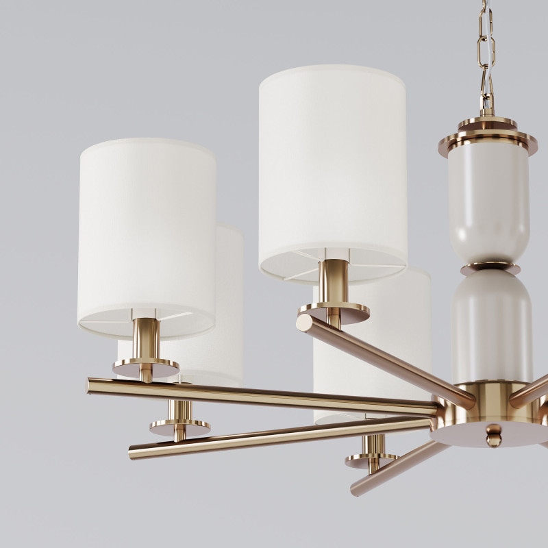 Цена на Подвесная люстра Eurosvet 60146/8 латунь