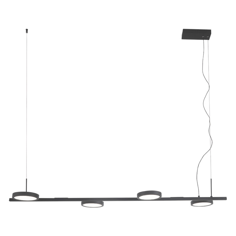 Купить Подвесной светильник Crystal Lux CLT 027C4 L1000 BL