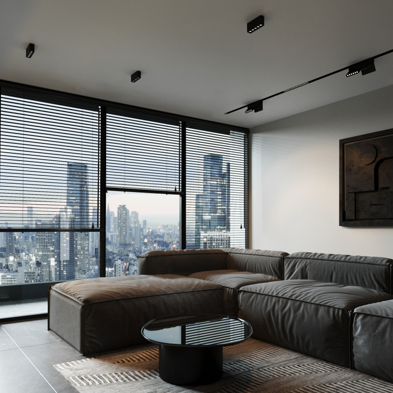 Купить Накладной светильник Elektrostandard 25108/LED 10W 3000K черный