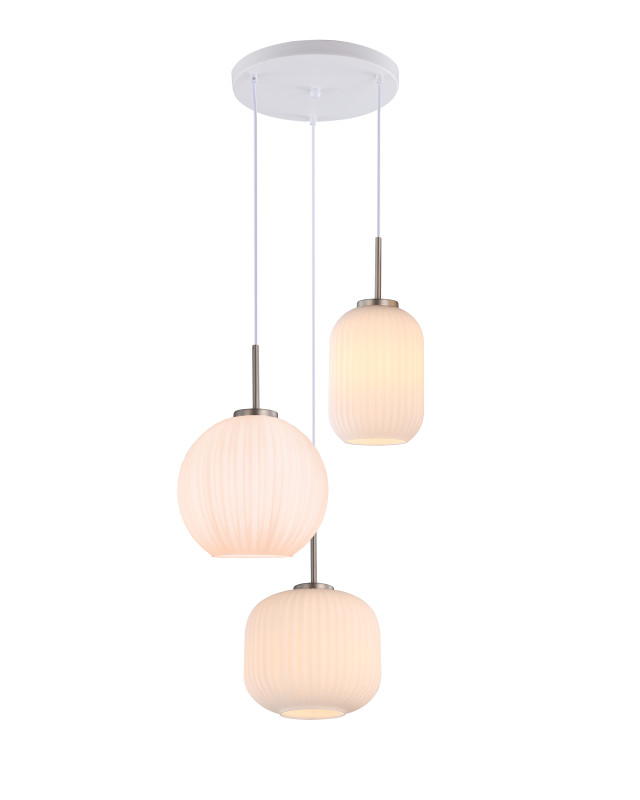 Каскадная люстра Moderli Moderli V11033-3P Ivory подвесной Фото Каскадная люстра Moderli Moderli V11033-3P Ivory подвесной