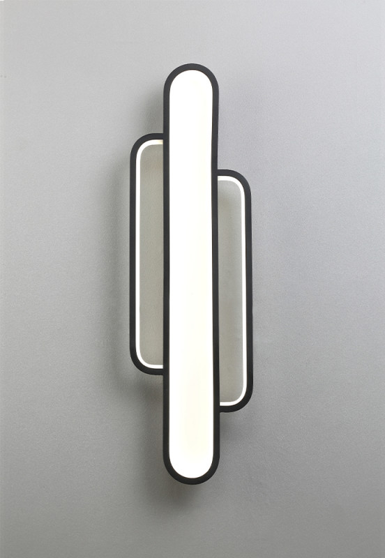 Бра Crystal Lux SOBRE AP35W LED H600 V1 BLACK в интернет магазине Гет Лайт