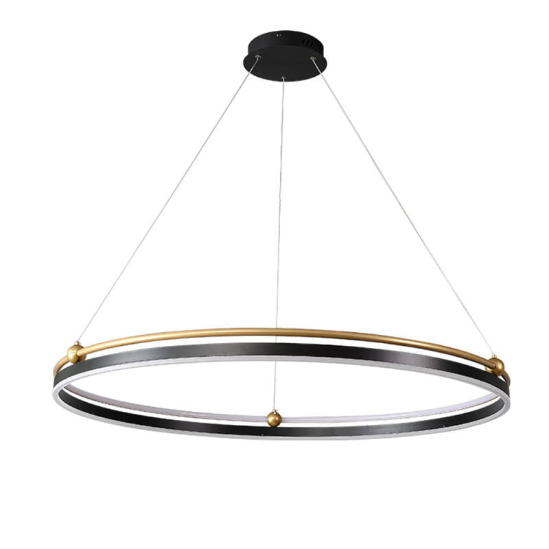 Цена на Подвесной светильник Crystal Lux FERNANDO SP88W LED BLACK/GOLD