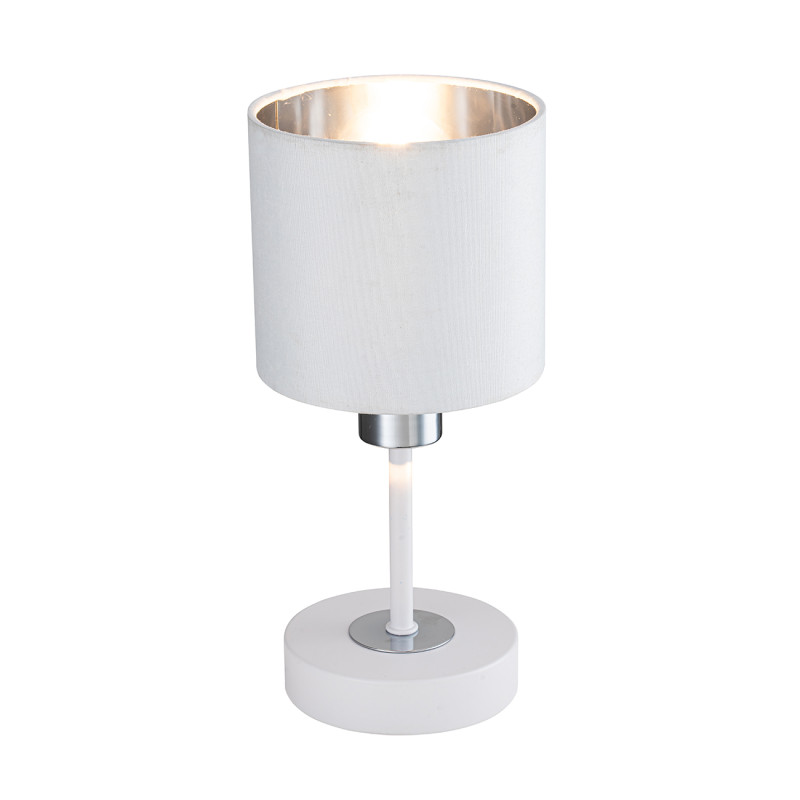 Настольная лампа Escada 1109/1 White/Silver Цена на Настольная лампа Escada 1109/1 White/Silver