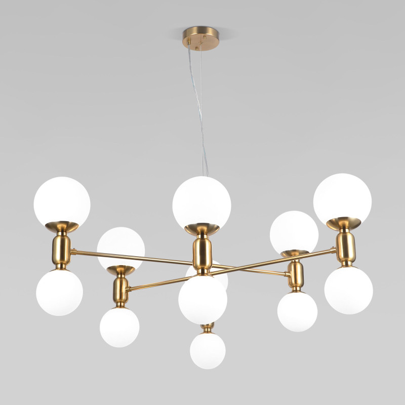 Фото Подвесная люстра Eurosvet 30182 латунь