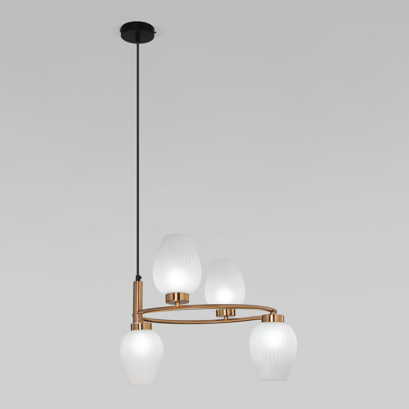 Подвесная люстра Eurosvet 30183/4 латунь в интернет магазине Гет Лайт