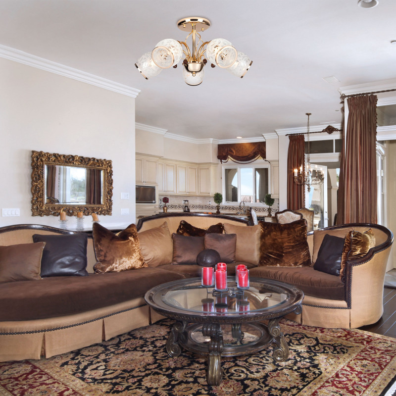 Купить Накладная люстра Eurosvet 30026/5 золото