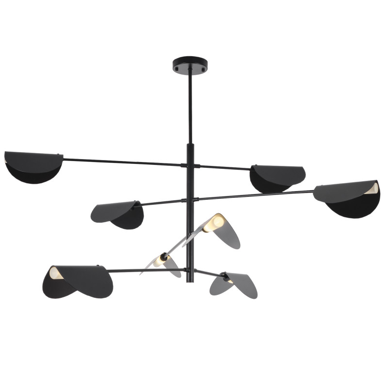 Купить с доставкой по Москве и России Люстра на штанге MyFar MR1951-8C