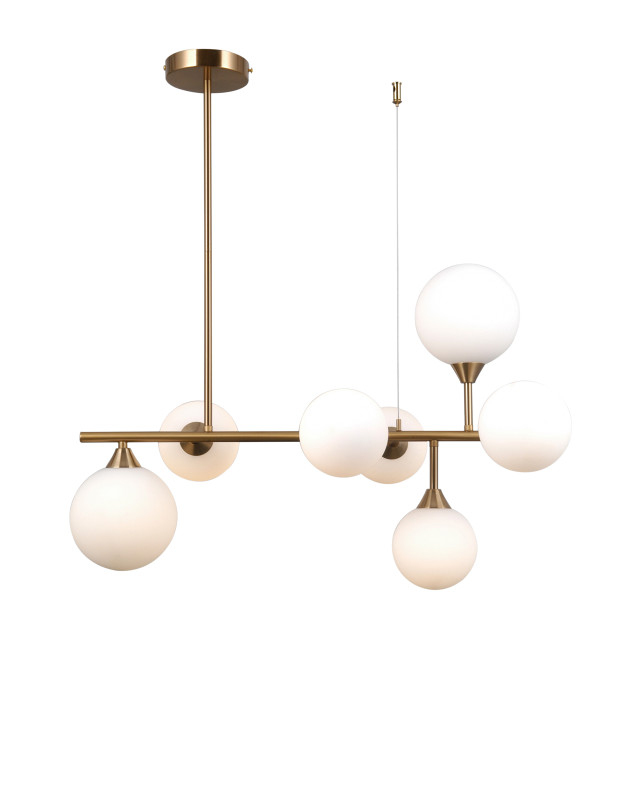 Фото Люстра на штанге Moderli Moderli V10841-7P Molecule подвесной