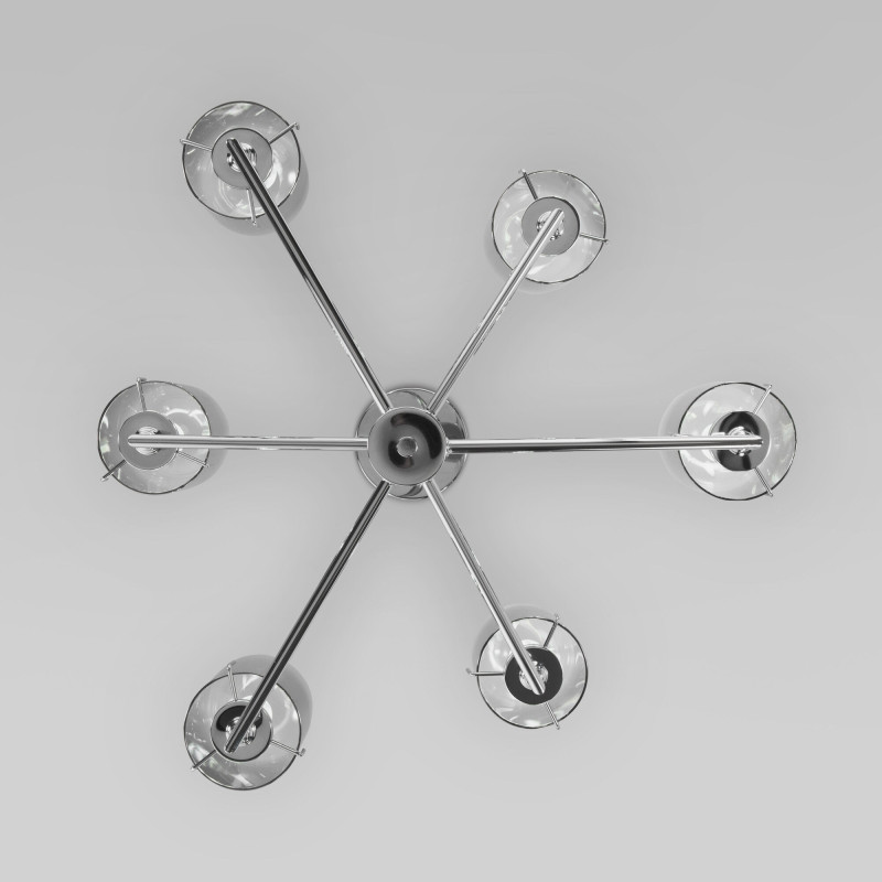 Цена на Люстра на штанге Eurosvet 60156/6 хром