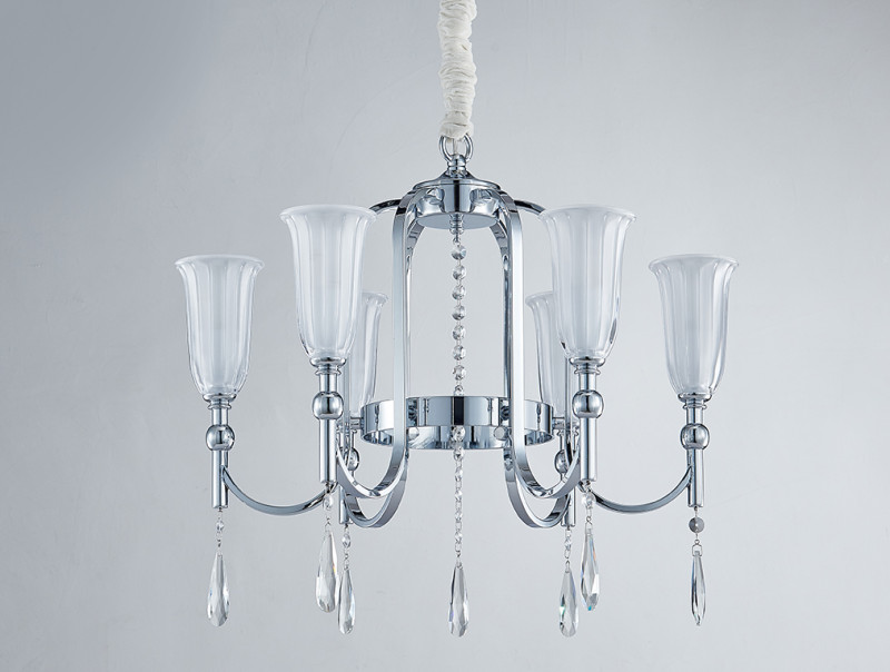 Подвесная люстра Newport 4806/C chrome Фото Подвесная люстра Newport 4806/C chrome