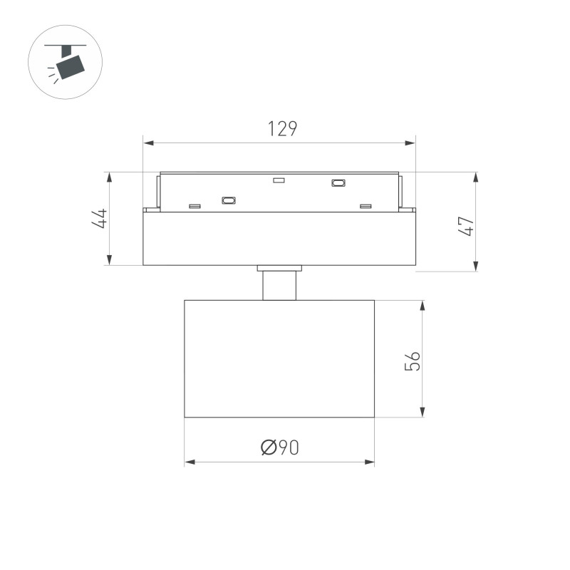 Светильник на шине Arlight 048349 Купить Светильник на шине Arlight 048349
