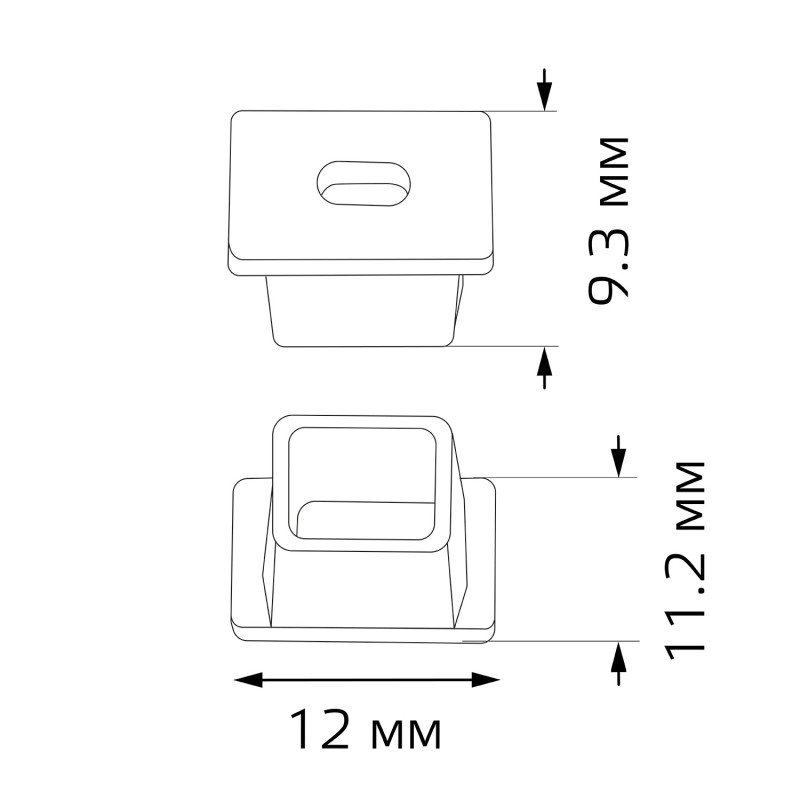 Заглушка профиля Gauss BT483 в интернет магазине Гет Лайт