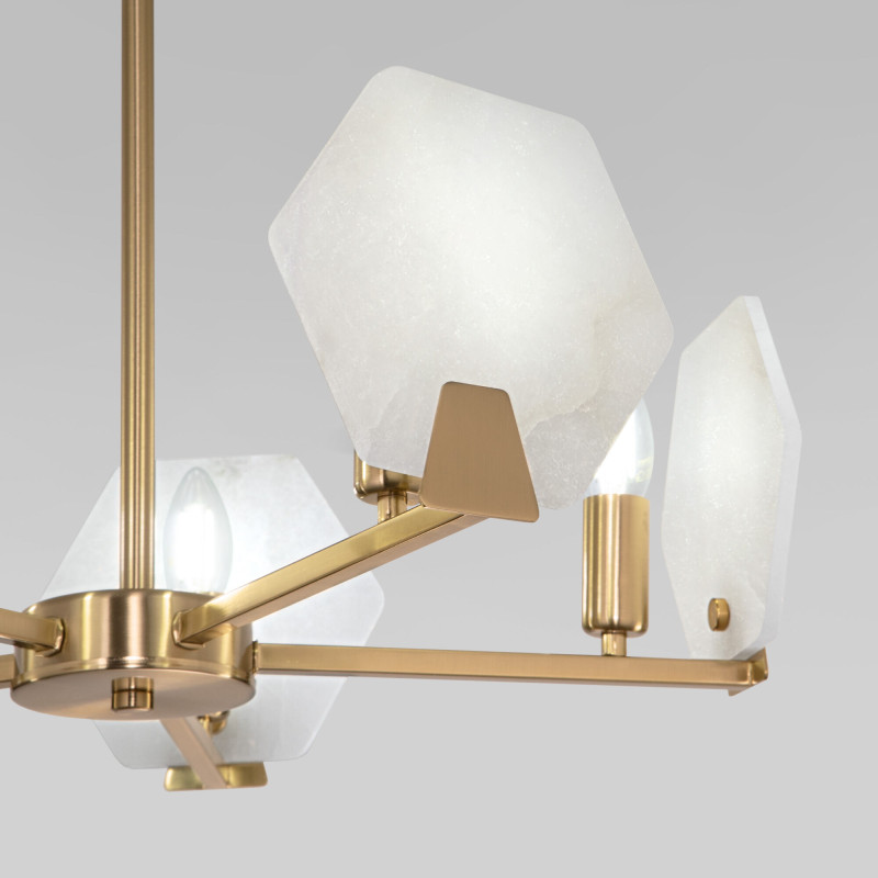 Купить Люстра на штанге Eurosvet 60158/5 латунь