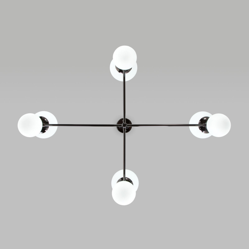 Цена на Подвесная люстра Eurosvet 30182/8 черный жемчуг