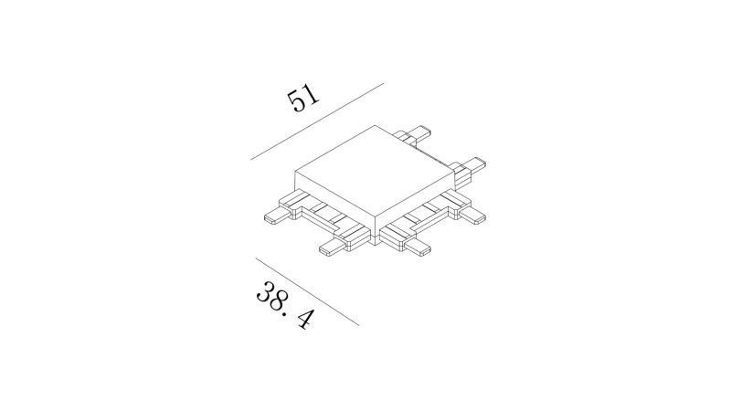 Купить Коннектор SWG pro CN-SLIM-WH-T