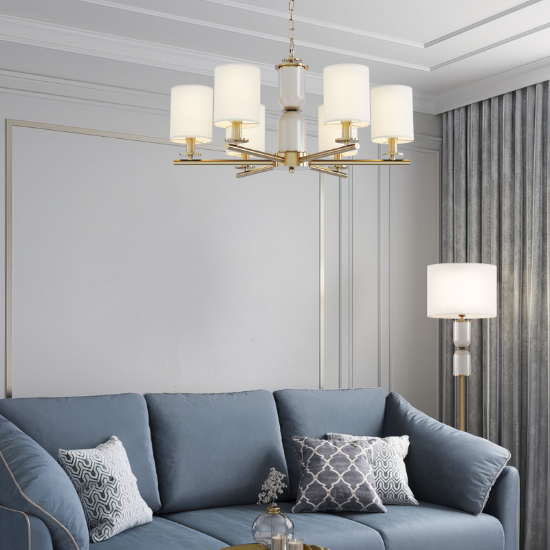 Цена на Подвесная люстра Eurosvet 60146/6 латунь