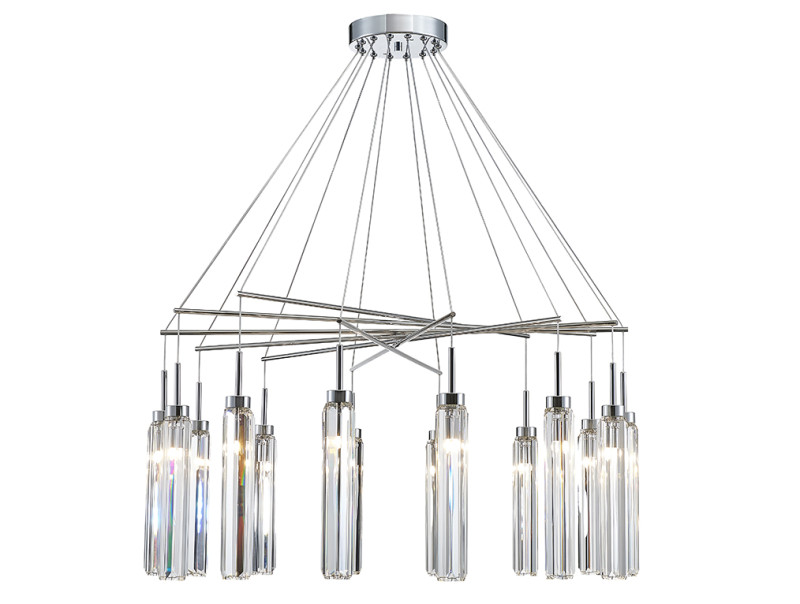 Подвесная люстра Newport 4524+10/S chrome