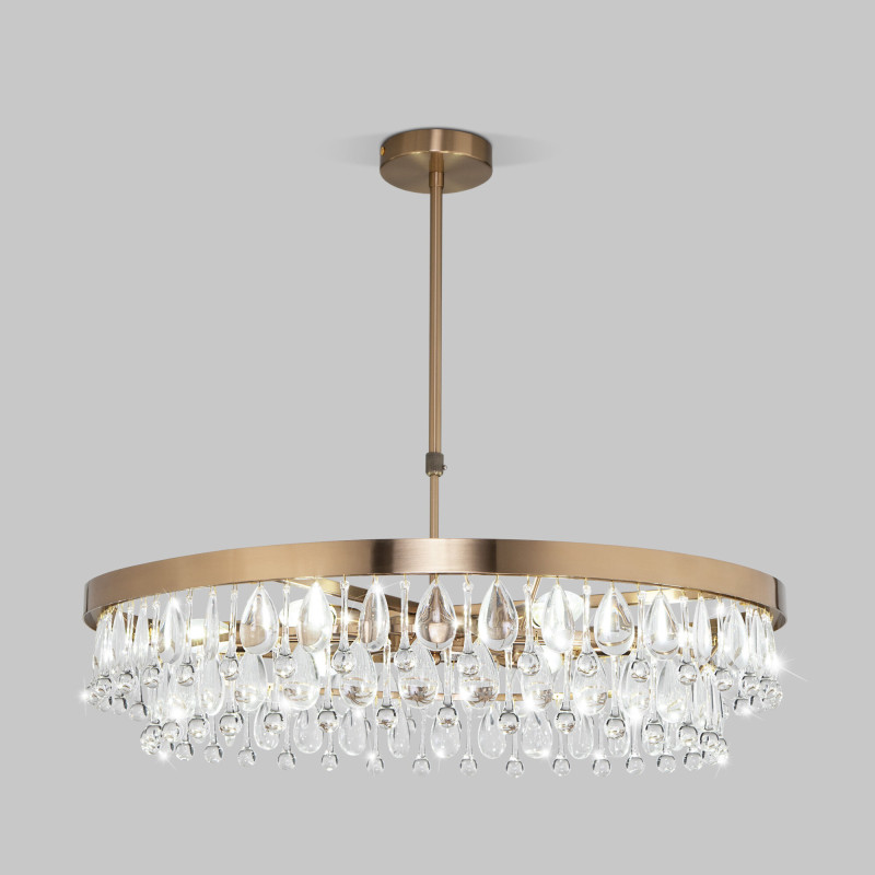 Фото Люстра на штанге Eurosvet 60165/6 латунь